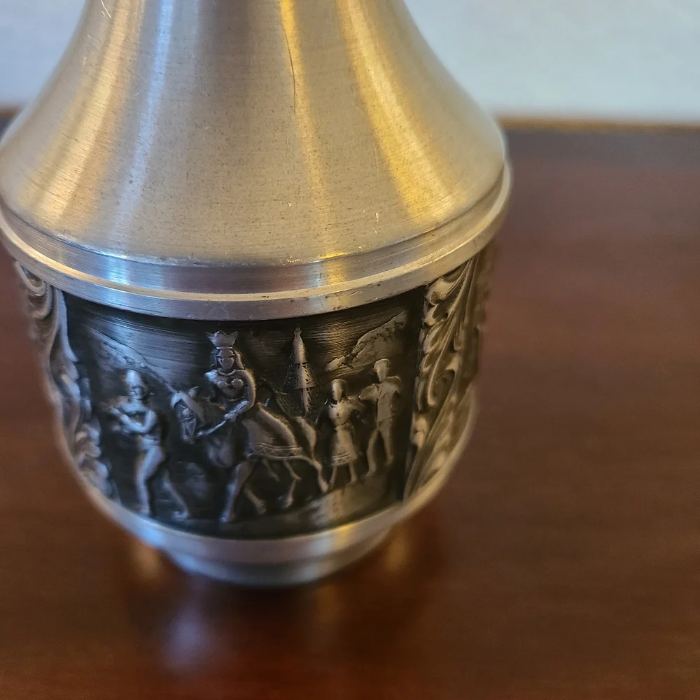 Pewter vintage Astrid Holthe Company vase from the 70s❤️